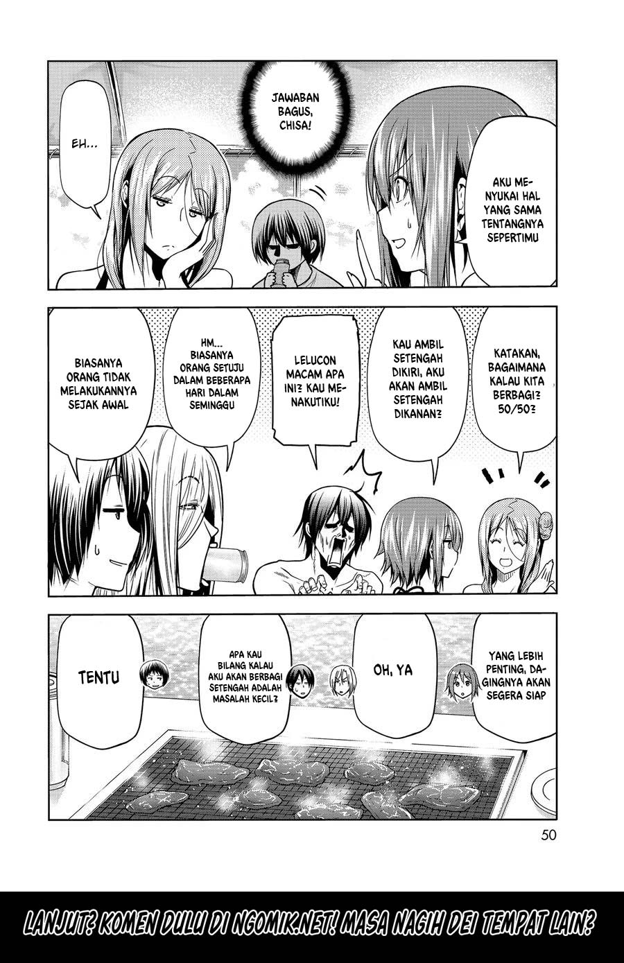 Komik Grand Blue - Chapter Chapter 69.1 - Halaman 13