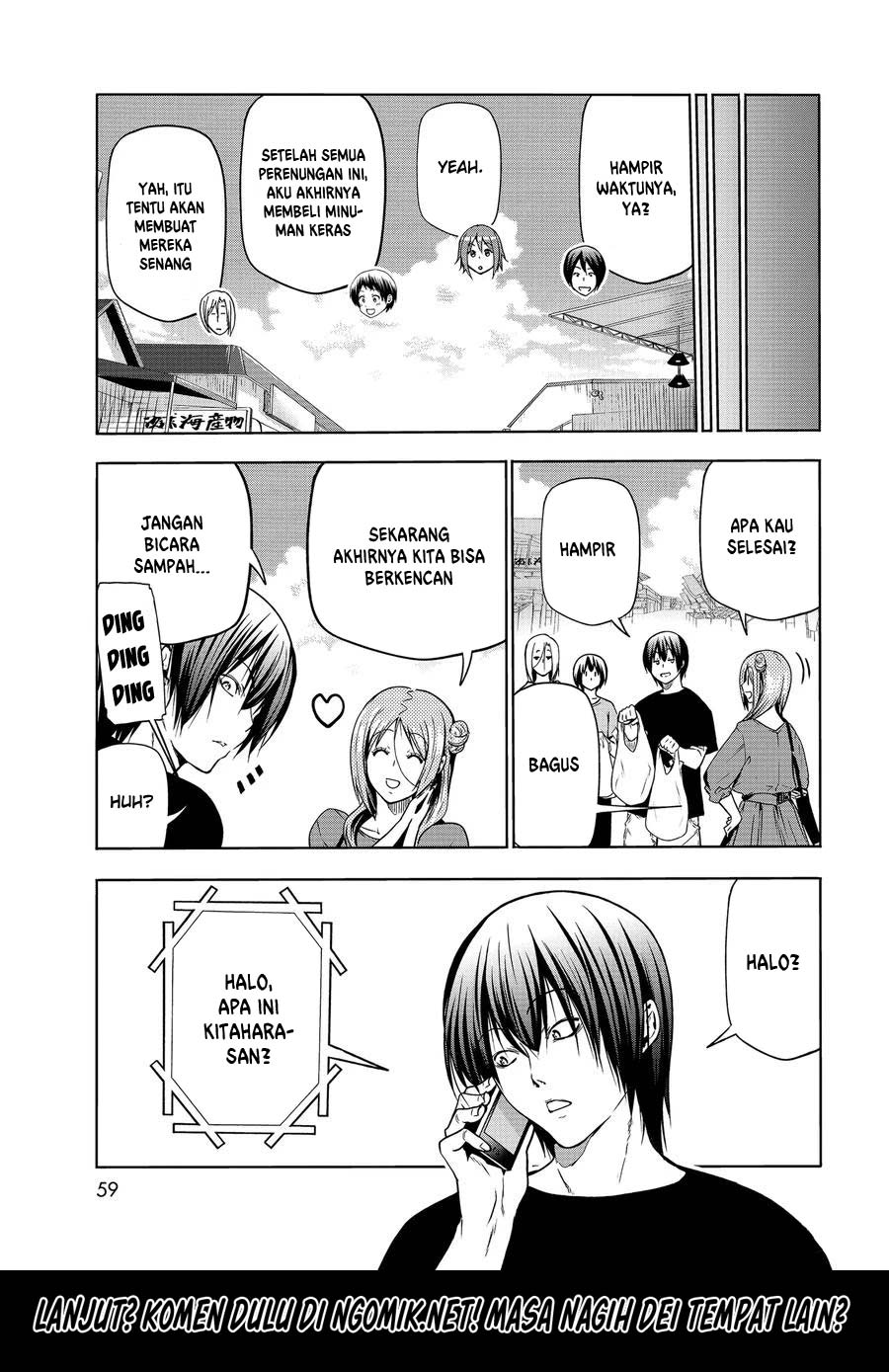 Komik Grand Blue - Chapter Chapter 69.1 - Halaman 22