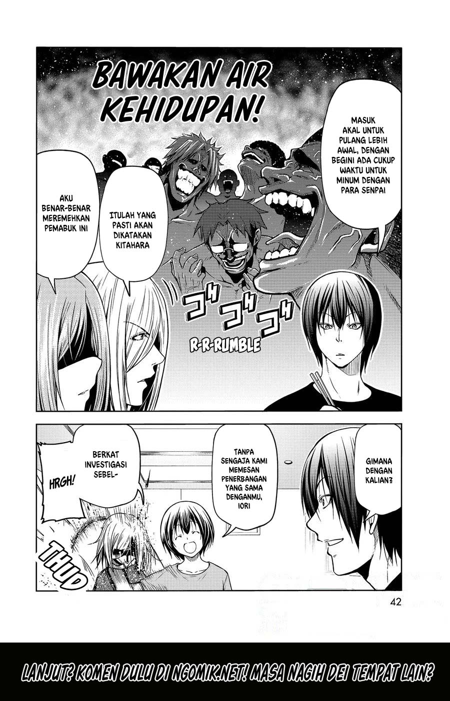 Komik Grand Blue - Chapter Chapter 69.1 - Halaman 5