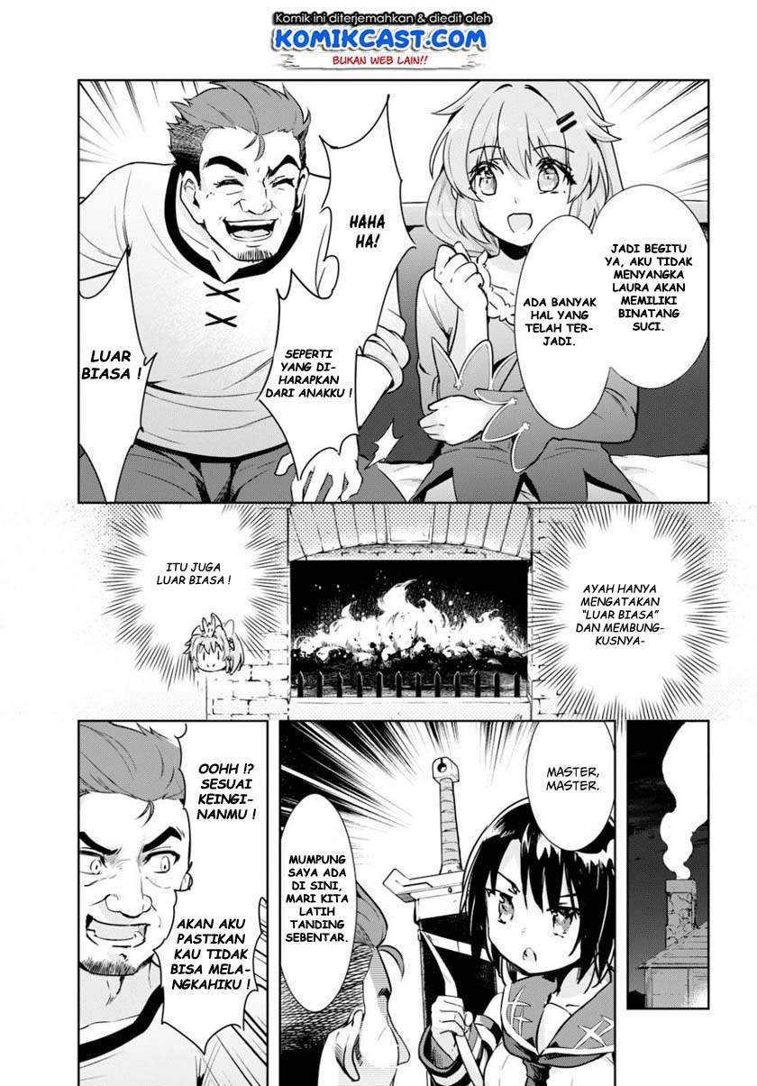 Kenshi o Mezashite Nyugaku Shitanoni Maho Tekisei 9999 Nandesukedo!? Chapter 38 Gambar 22
