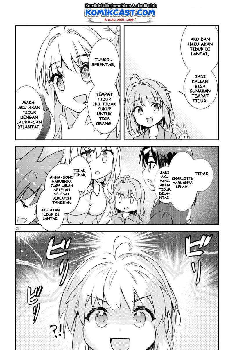 Kenshi o Mezashite Nyugaku Shitanoni Maho Tekisei 9999 Nandesukedo!? Chapter 38 Gambar 27