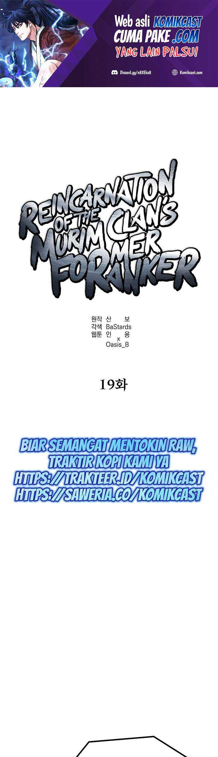 Baca Manhwa Reincarnation of the Murim Clan’s Former Ranker Chapter 19 Gambar 2