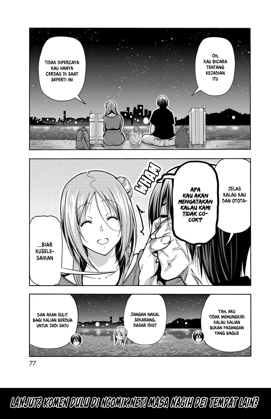 Grand Blue Chapter 69.2 Gambar 12