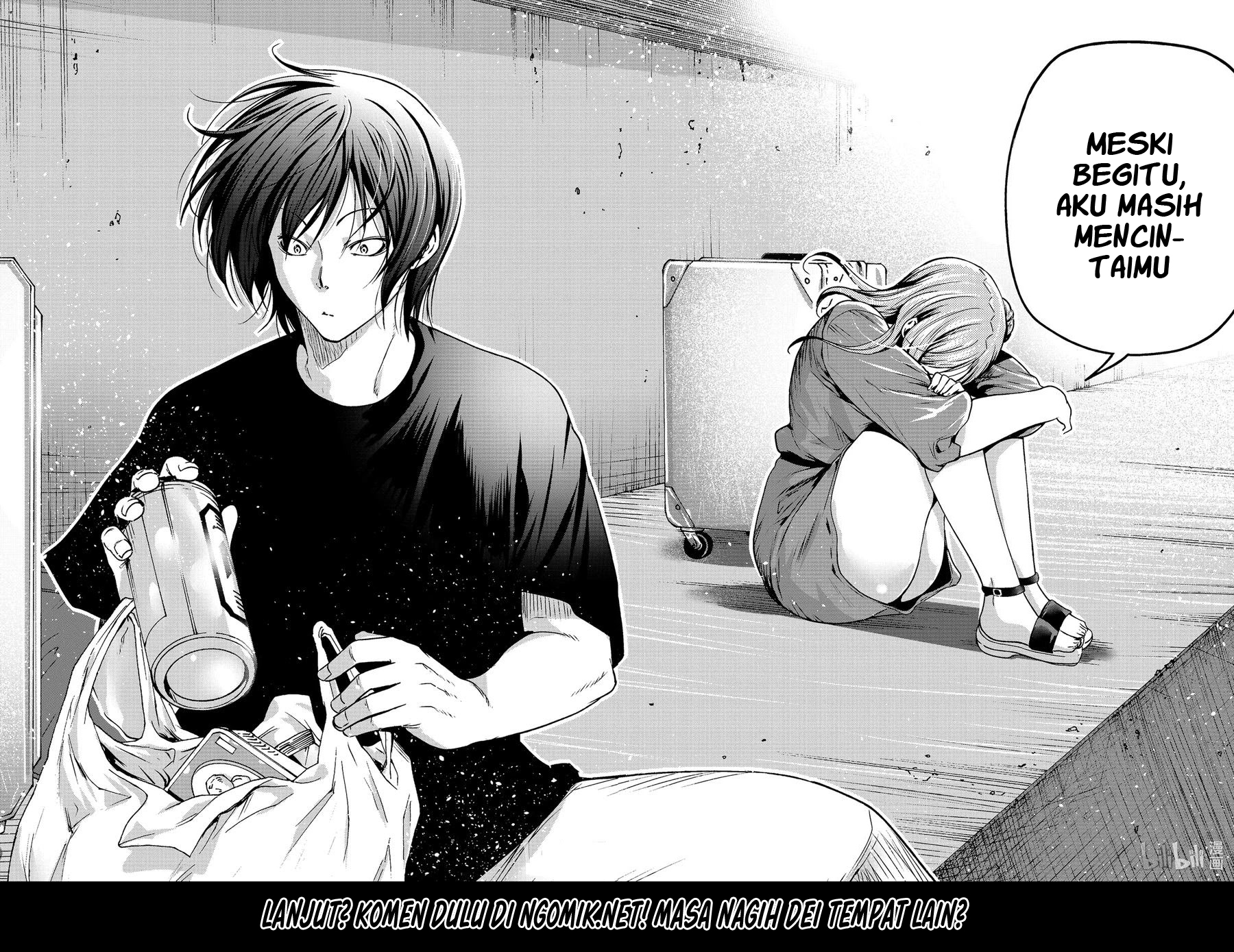 Grand Blue Chapter 69.2 Gambar 17