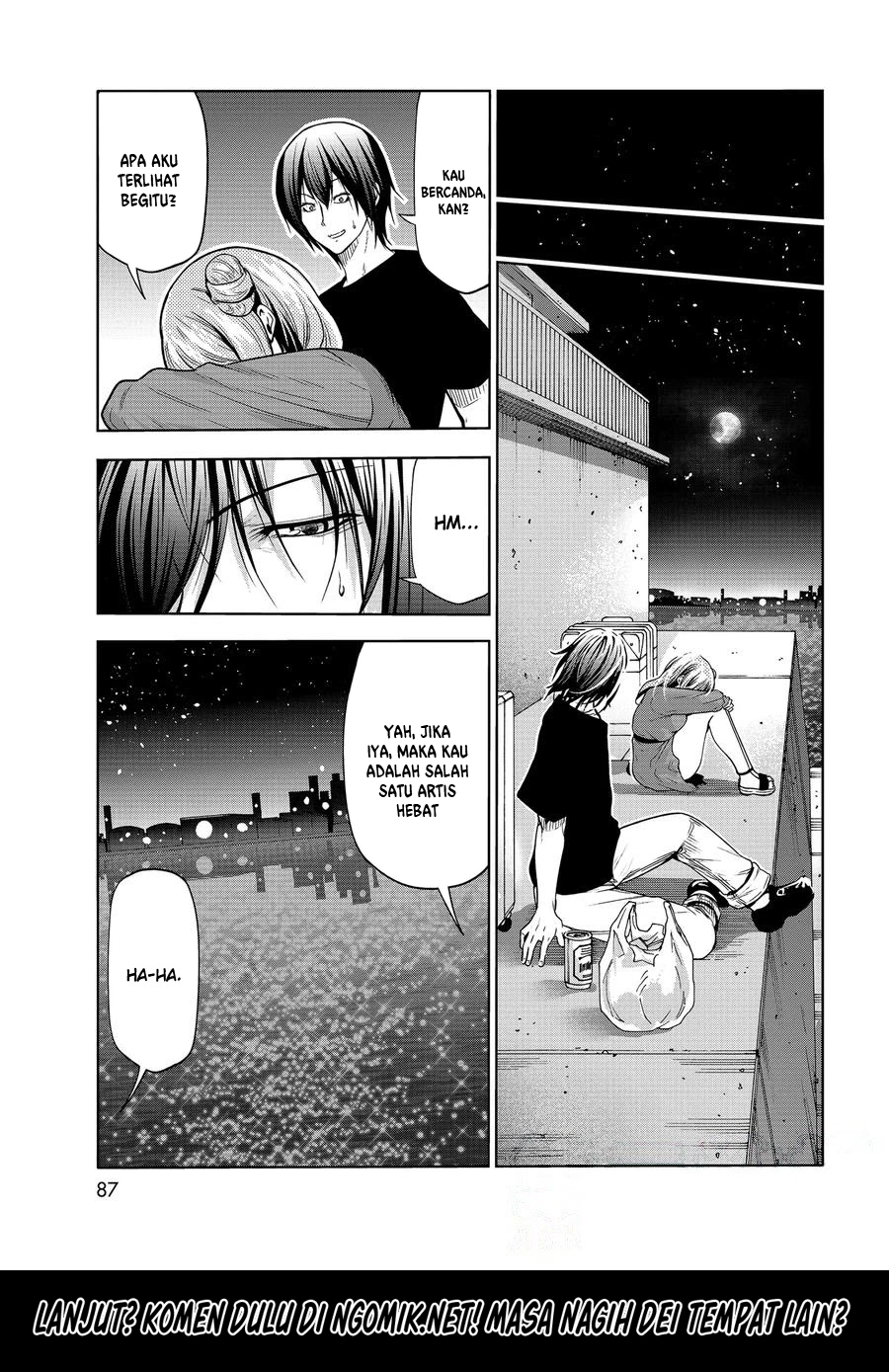 Grand Blue Chapter 69.2 Gambar 21