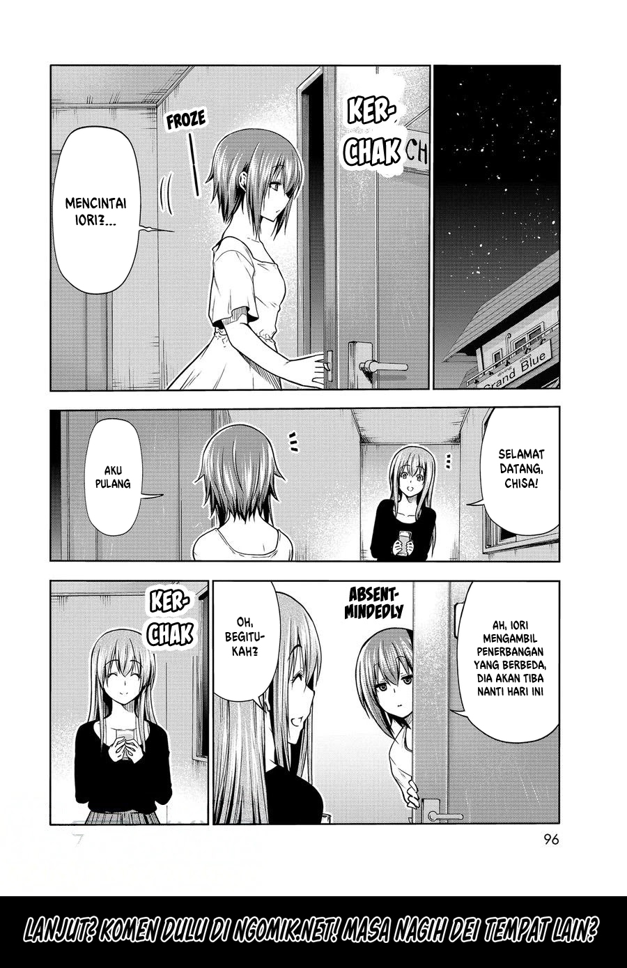Grand Blue Chapter 69.2 Gambar 29