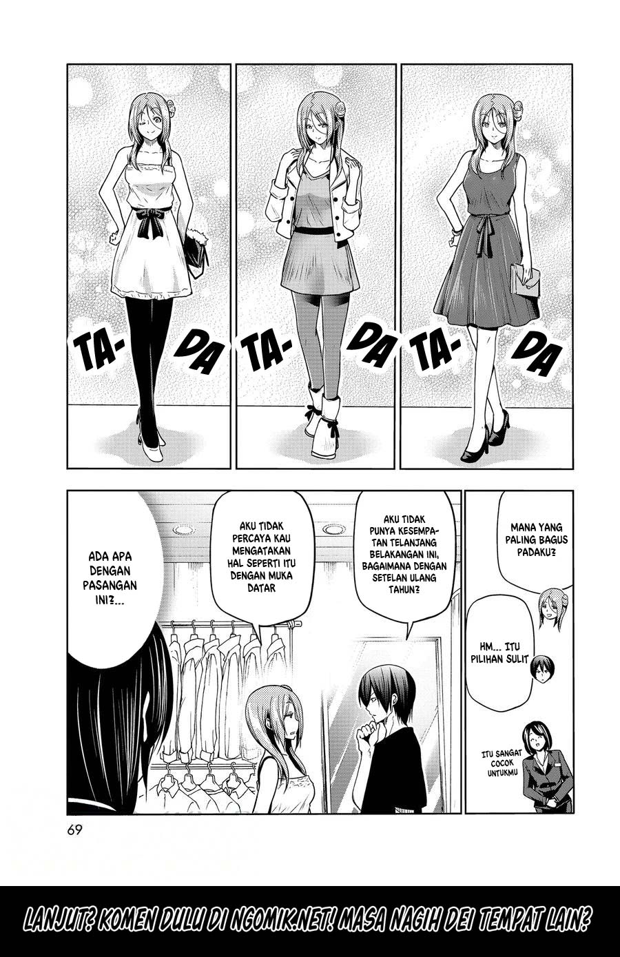 Grand Blue Chapter 69.2 Gambar 4