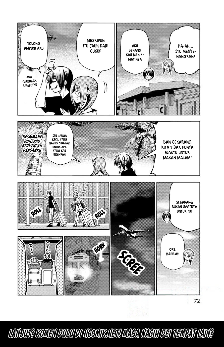Grand Blue Chapter 69.2 Gambar 7