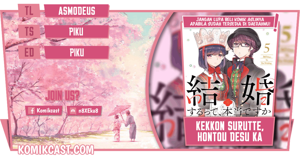 Baca Komik Kekkon Surutte, Hontou Desu Ka? Chapter 56 Gambar 1