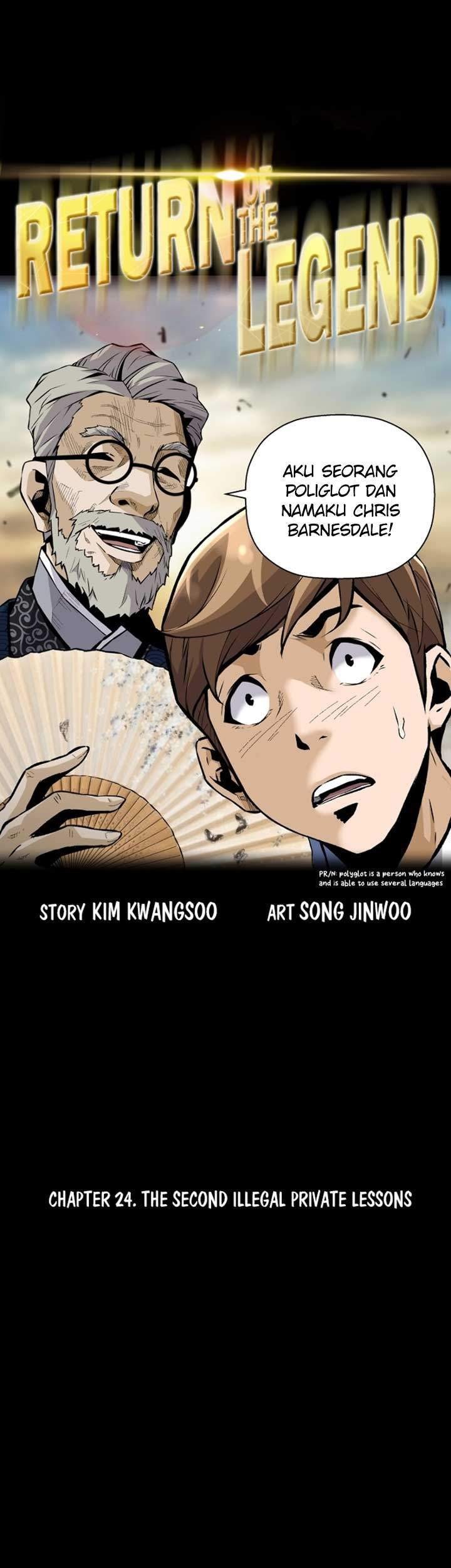 Baca Manhwa Return of the Legend Chapter 24 Gambar 2