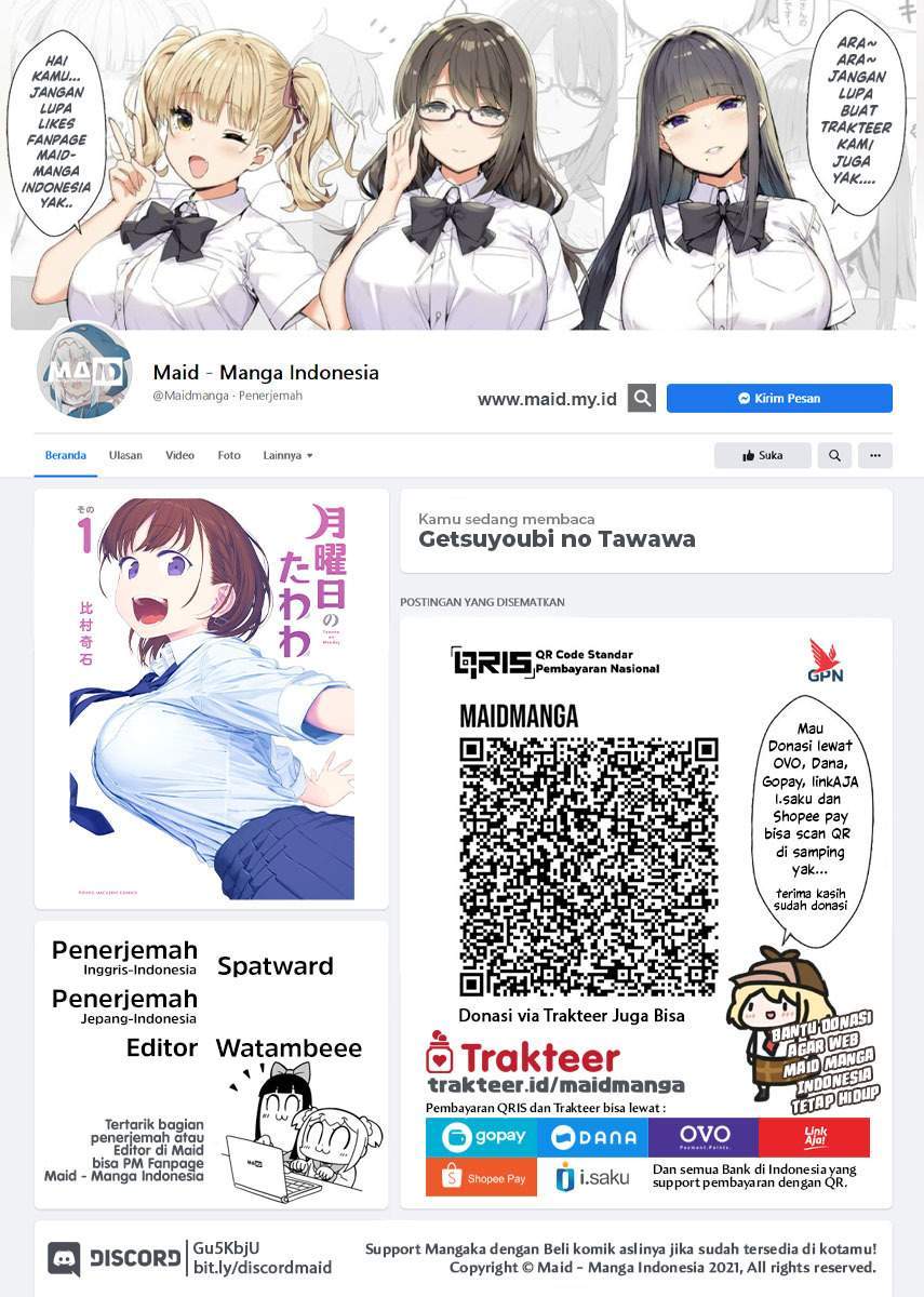 Baca Manga Getsuyoubi no Tawawa (Serialization) Chapter 17 Gambar 2