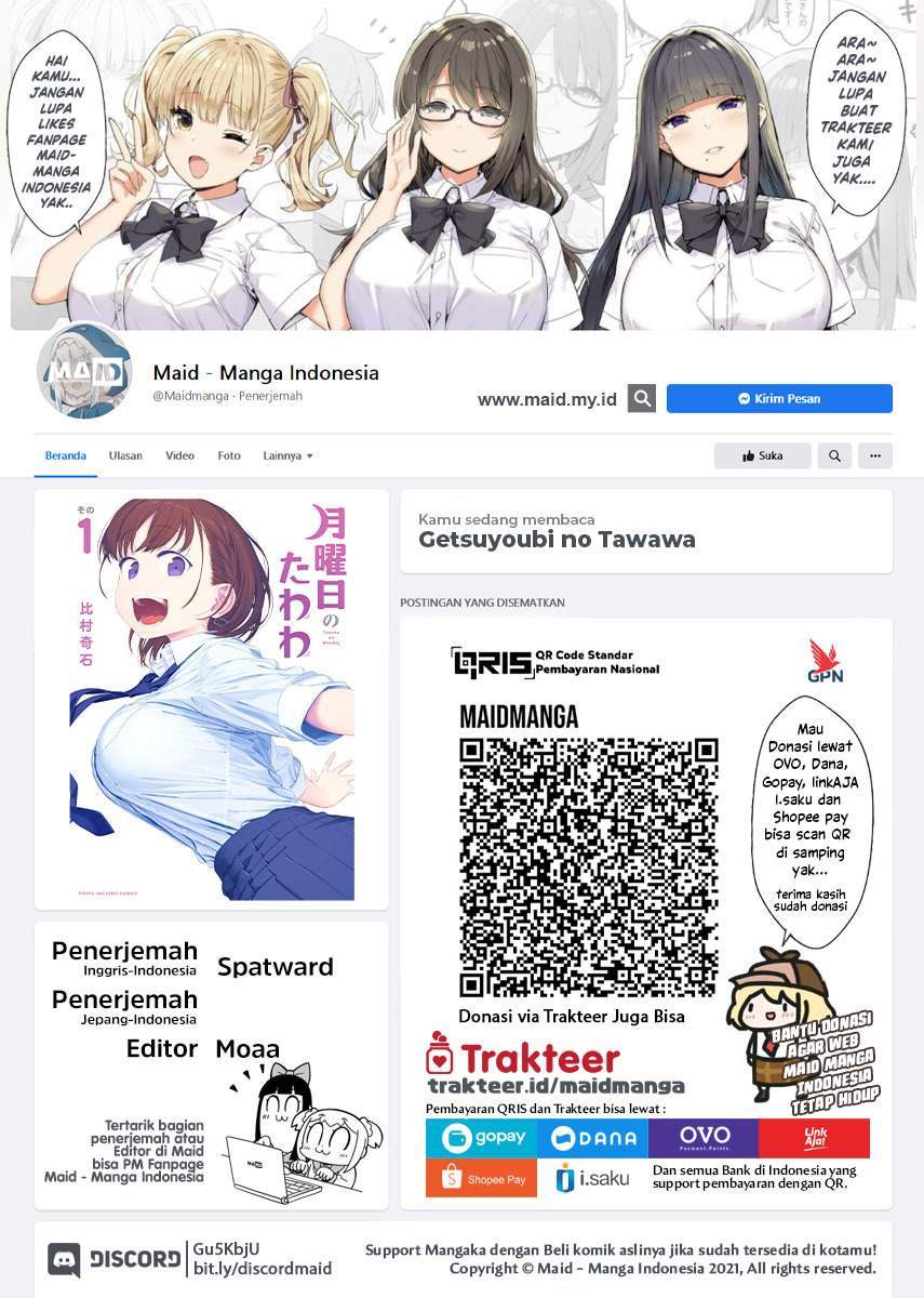 Baca Manga Getsuyoubi no Tawawa (Serialization) Chapter 8 Gambar 2