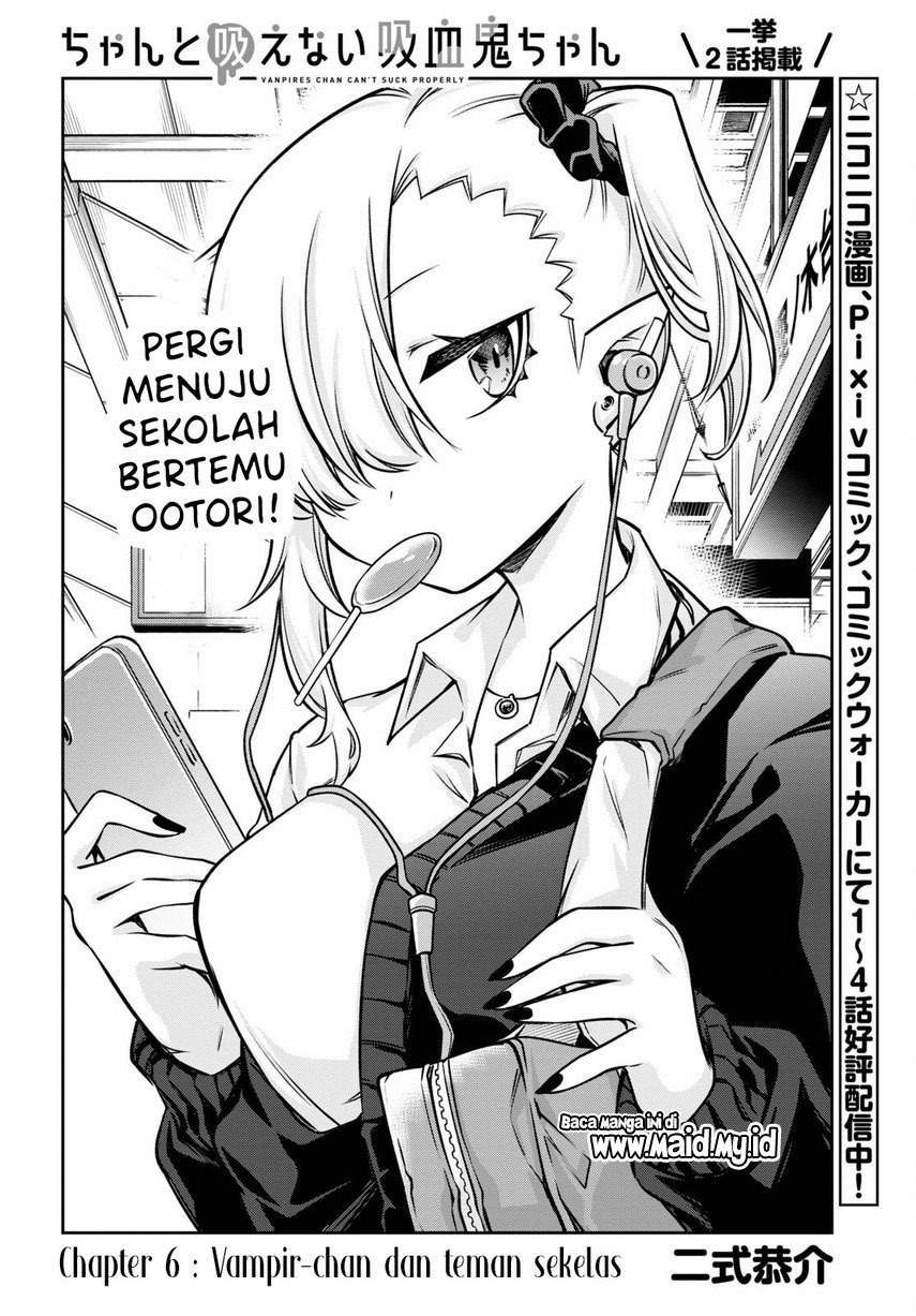 Chanto Suenai Kyuuketsuki-chan Chapter 6 Gambar 4
