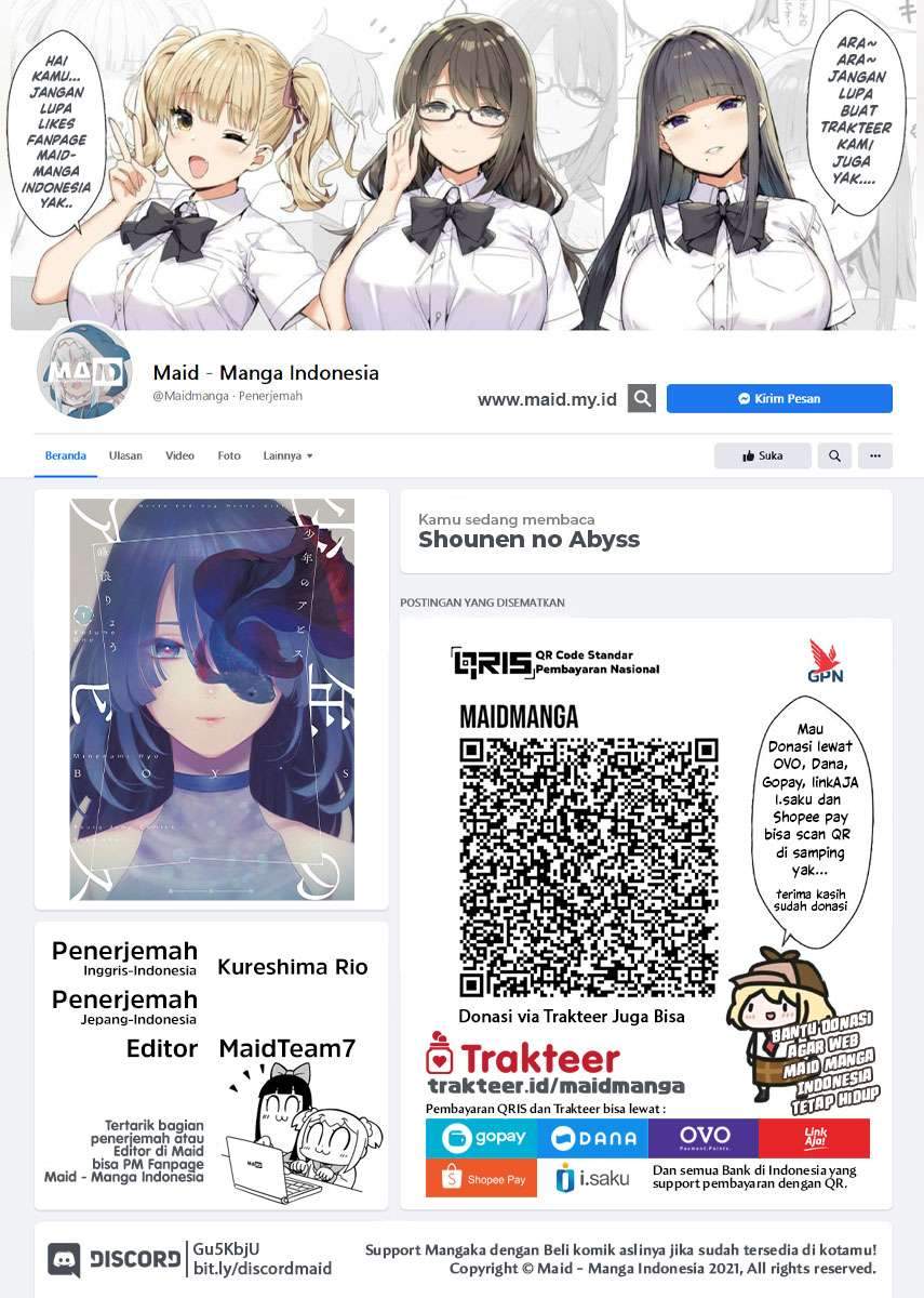 Baca Manga Shounen no Abyss Chapter 20 Gambar 2