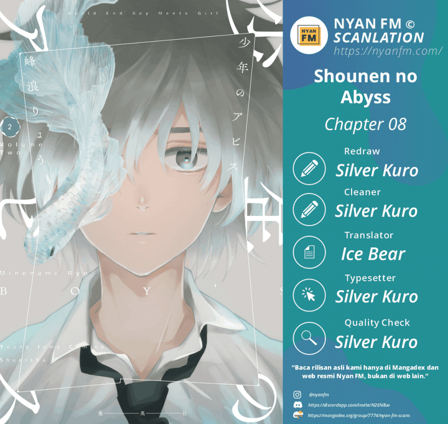 Baca Komik Shounen no Abyss Chapter 8 Gambar 1