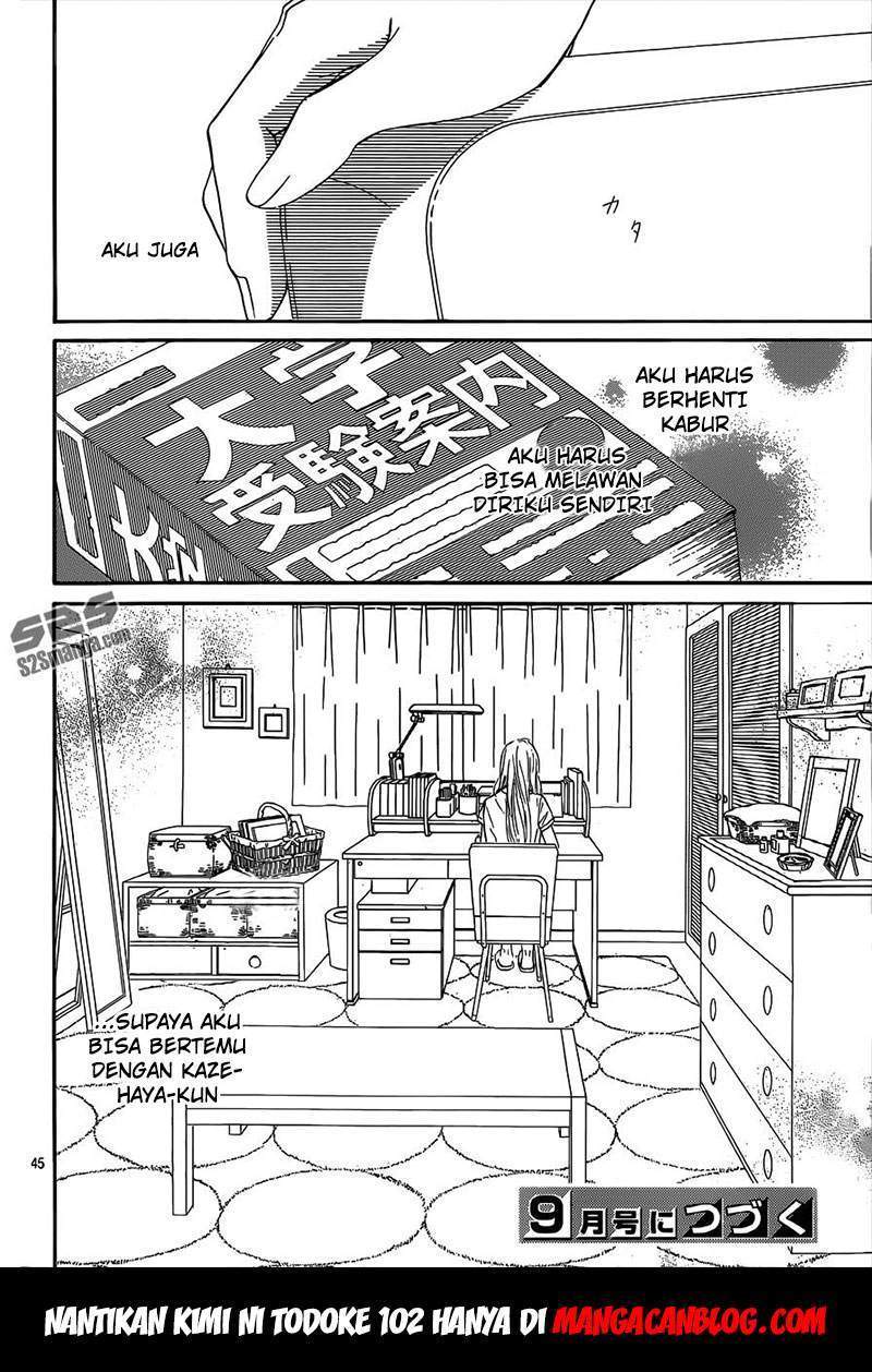 Kimi ni Todoke Chapter 101 Gambar 43