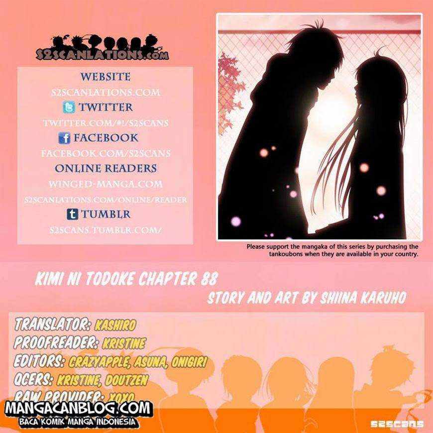Baca Komik Kimi ni Todoke Chapter 88 Gambar 1