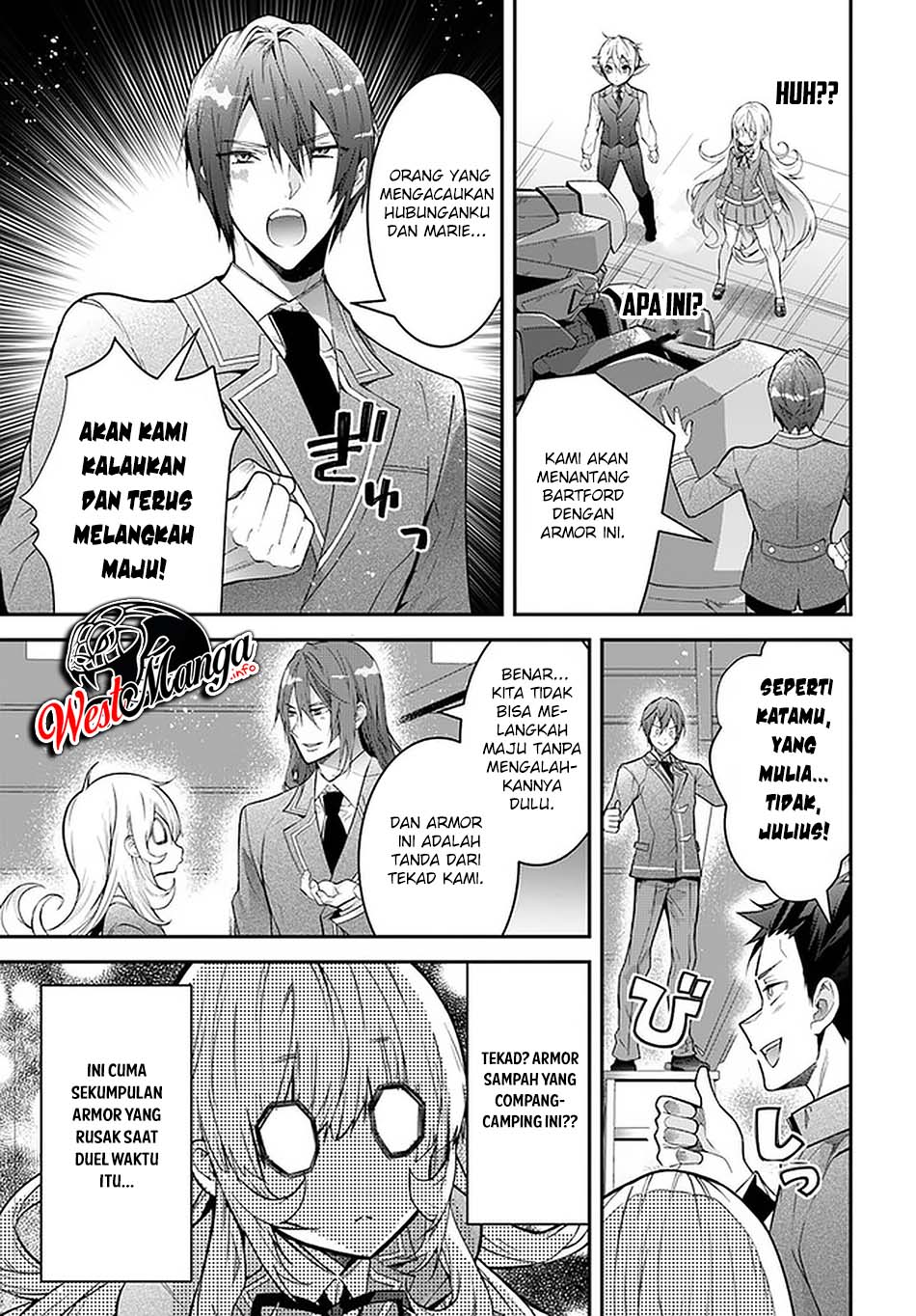 Otome Game Sekai wa Mob ni Kibishii Sekai Desu Chapter 37 Gambar 16