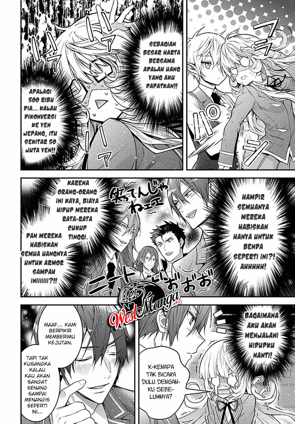 Otome Game Sekai wa Mob ni Kibishii Sekai Desu Chapter 37 Gambar 19