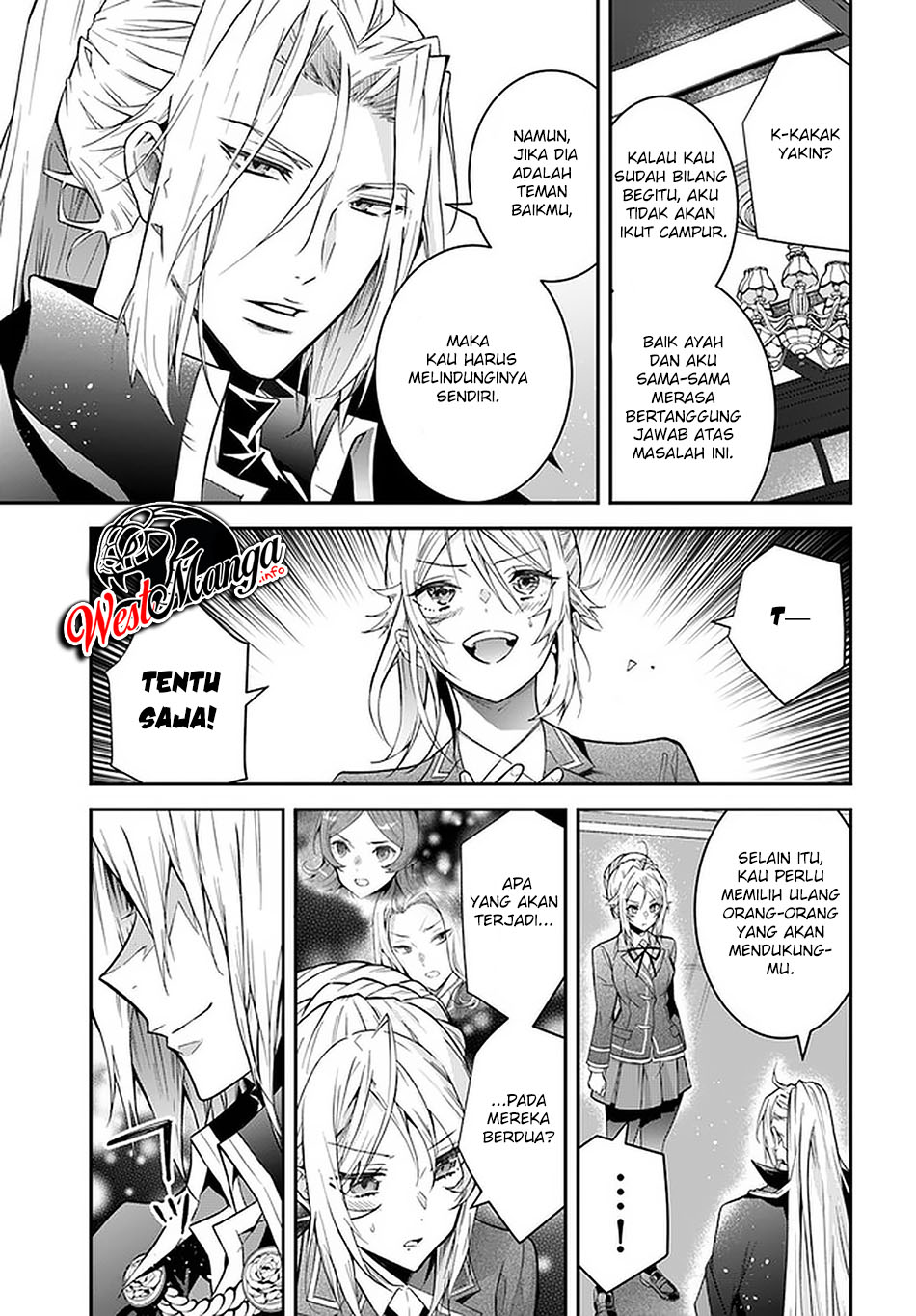 Otome Game Sekai wa Mob ni Kibishii Sekai Desu Chapter 37 Gambar 9