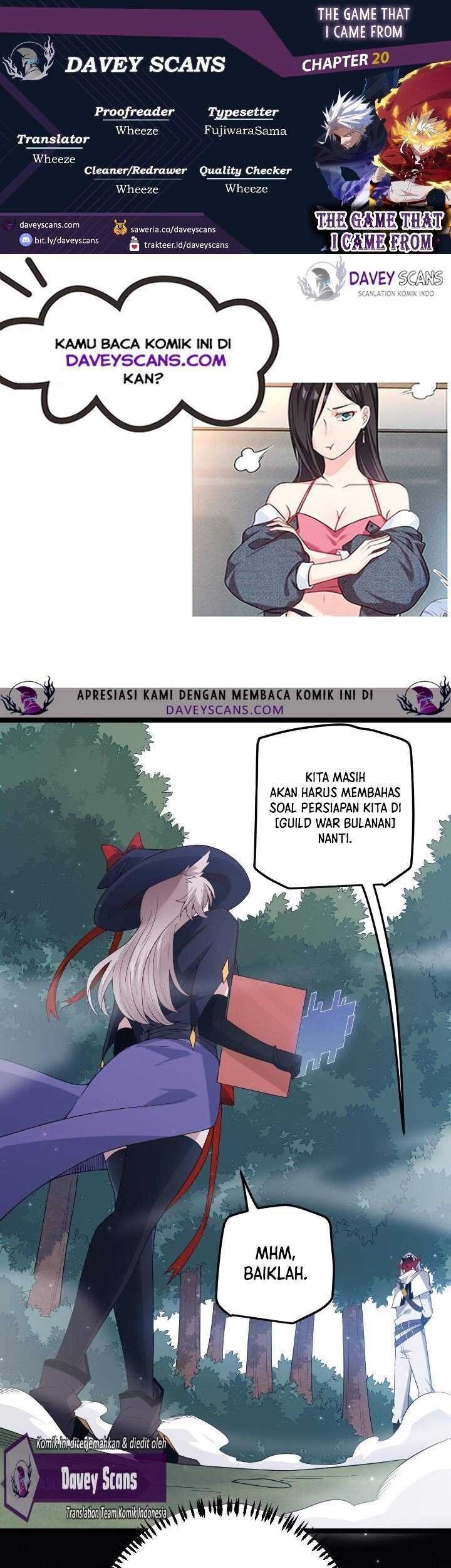 Baca Komik The Game That I Came From Chapter 20 Gambar 1