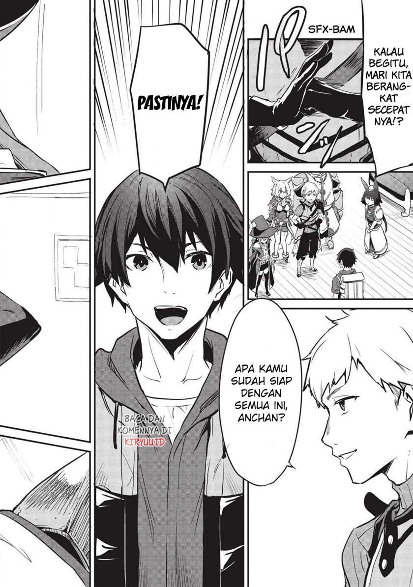 Itsu Demo Jitaku ni Kaereru Ore wa, Isekai de Gyoushoujin o Hajimemashita Chapter 9 Gambar 15