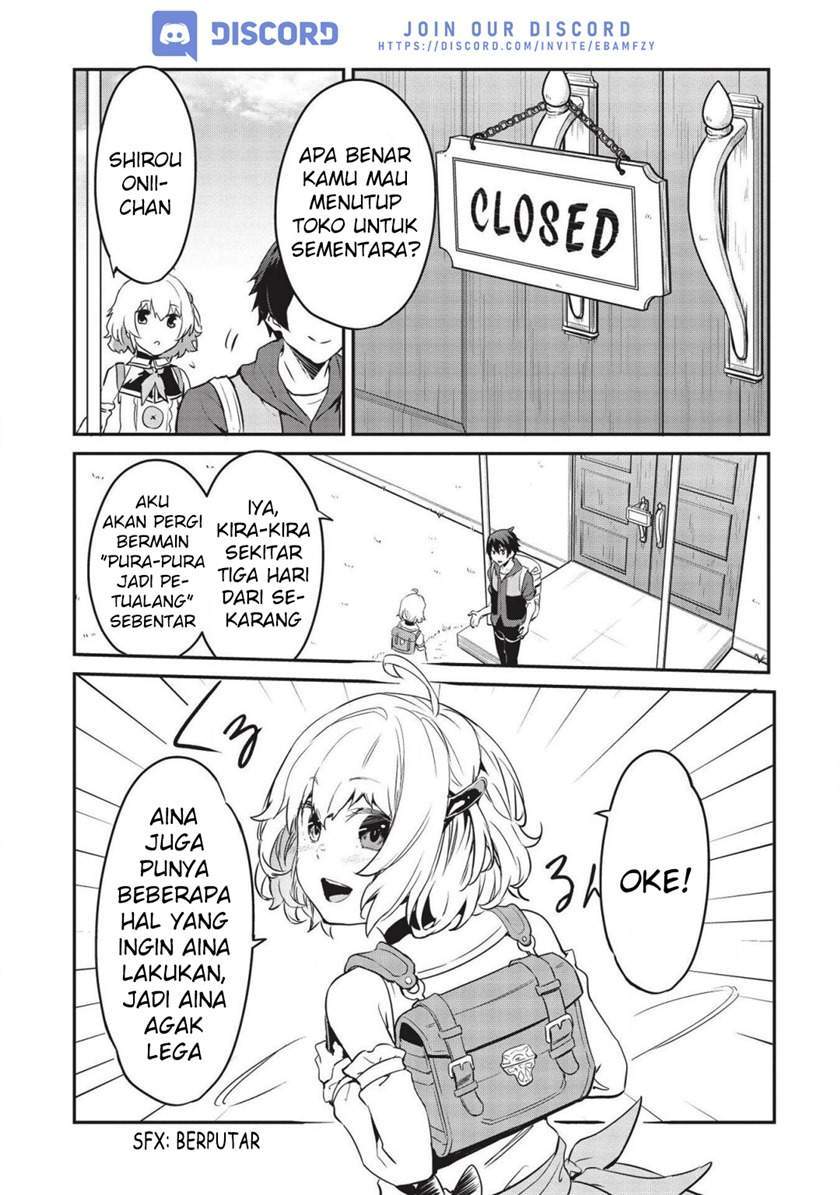 Itsu Demo Jitaku ni Kaereru Ore wa, Isekai de Gyoushoujin o Hajimemashita Chapter 9 Gambar 3