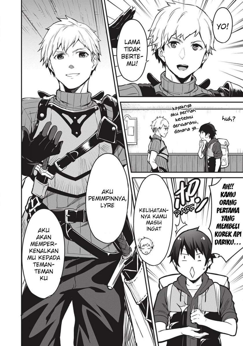 Itsu Demo Jitaku ni Kaereru Ore wa, Isekai de Gyoushoujin o Hajimemashita Chapter 9 Gambar 9