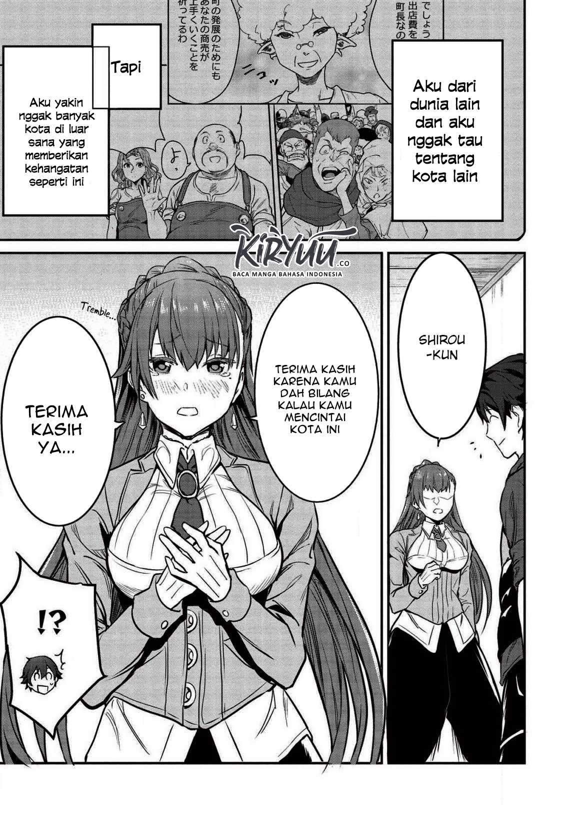 Itsu Demo Jitaku ni Kaereru Ore wa, Isekai de Gyoushoujin o Hajimemashita Chapter 5 Gambar 16