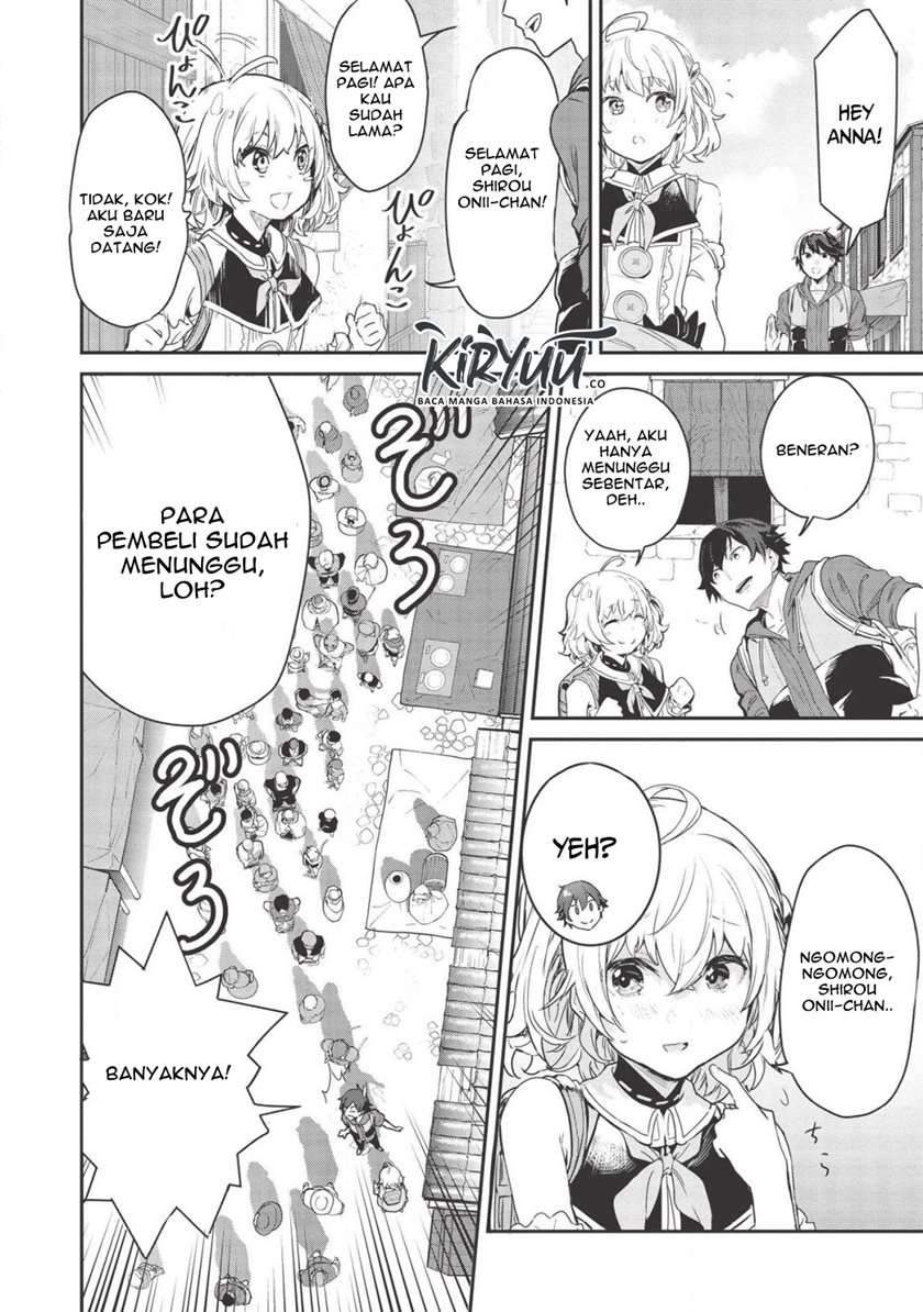 Itsu Demo Jitaku ni Kaereru Ore wa, Isekai de Gyoushoujin o Hajimemashita Chapter 4 Gambar 5