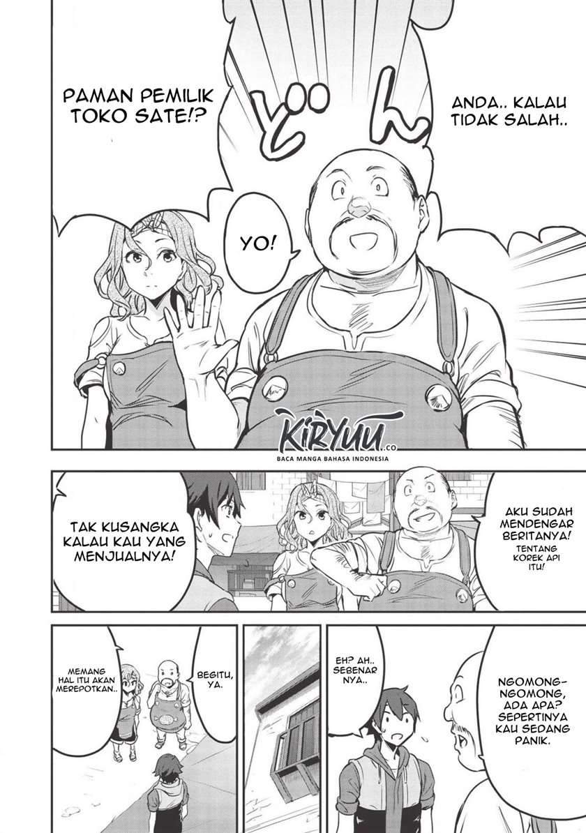 Itsu Demo Jitaku ni Kaereru Ore wa, Isekai de Gyoushoujin o Hajimemashita Chapter 4 Gambar 7