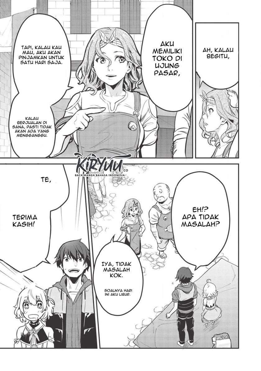 Itsu Demo Jitaku ni Kaereru Ore wa, Isekai de Gyoushoujin o Hajimemashita Chapter 4 Gambar 8