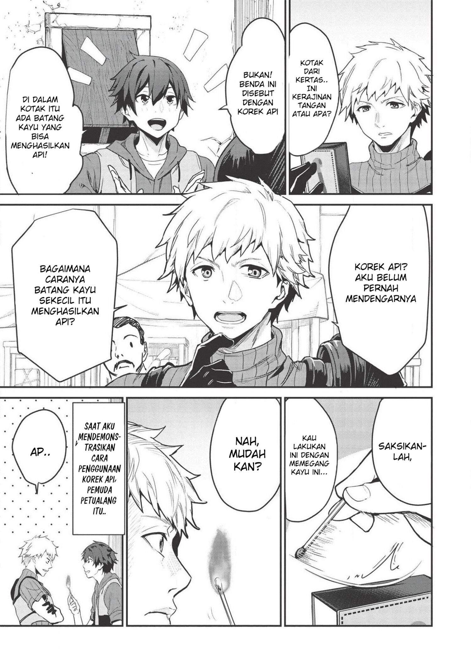 Itsu Demo Jitaku ni Kaereru Ore wa, Isekai de Gyoushoujin o Hajimemashita Chapter 2 Gambar 17