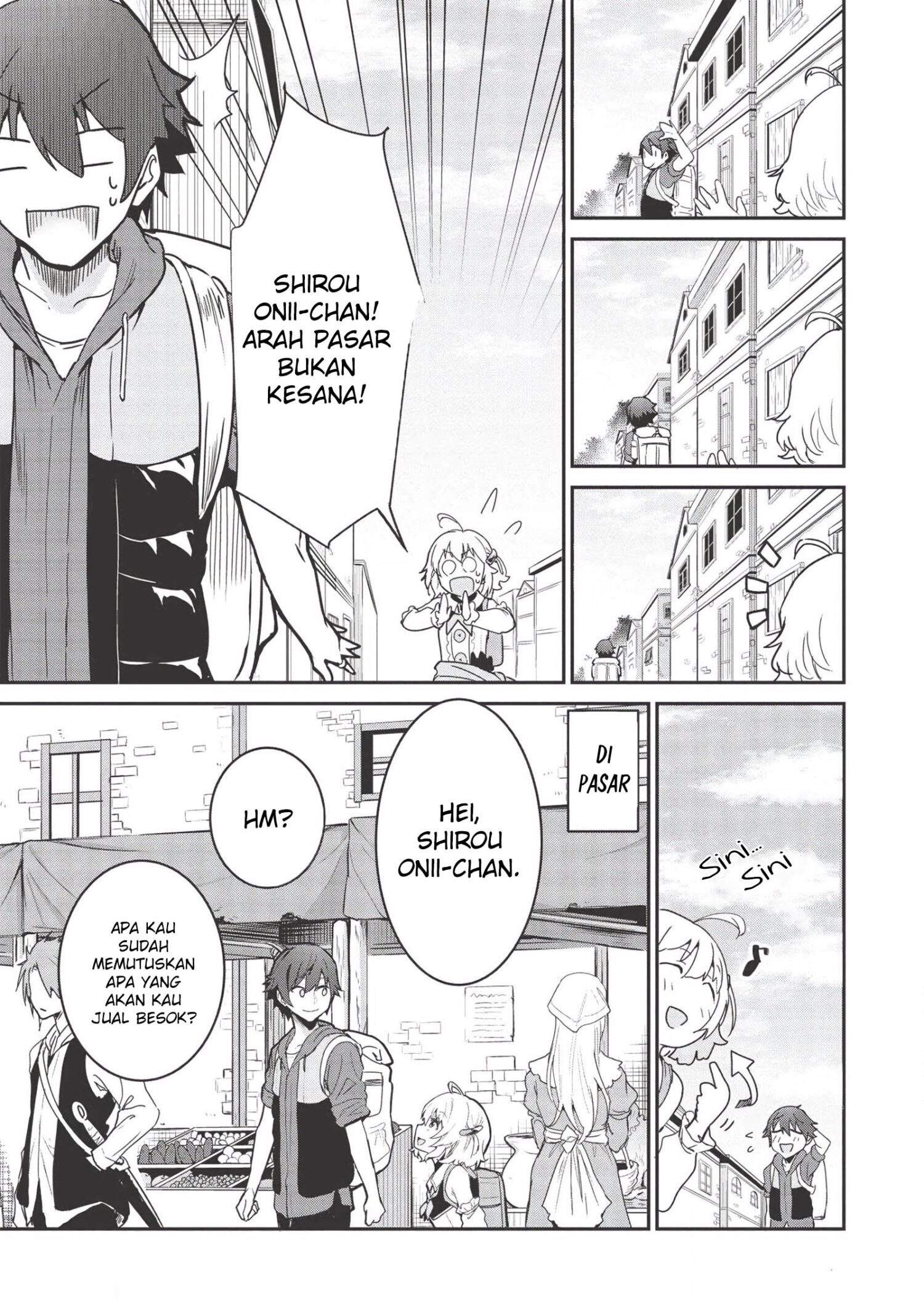 Itsu Demo Jitaku ni Kaereru Ore wa, Isekai de Gyoushoujin o Hajimemashita Chapter 2 Gambar 6