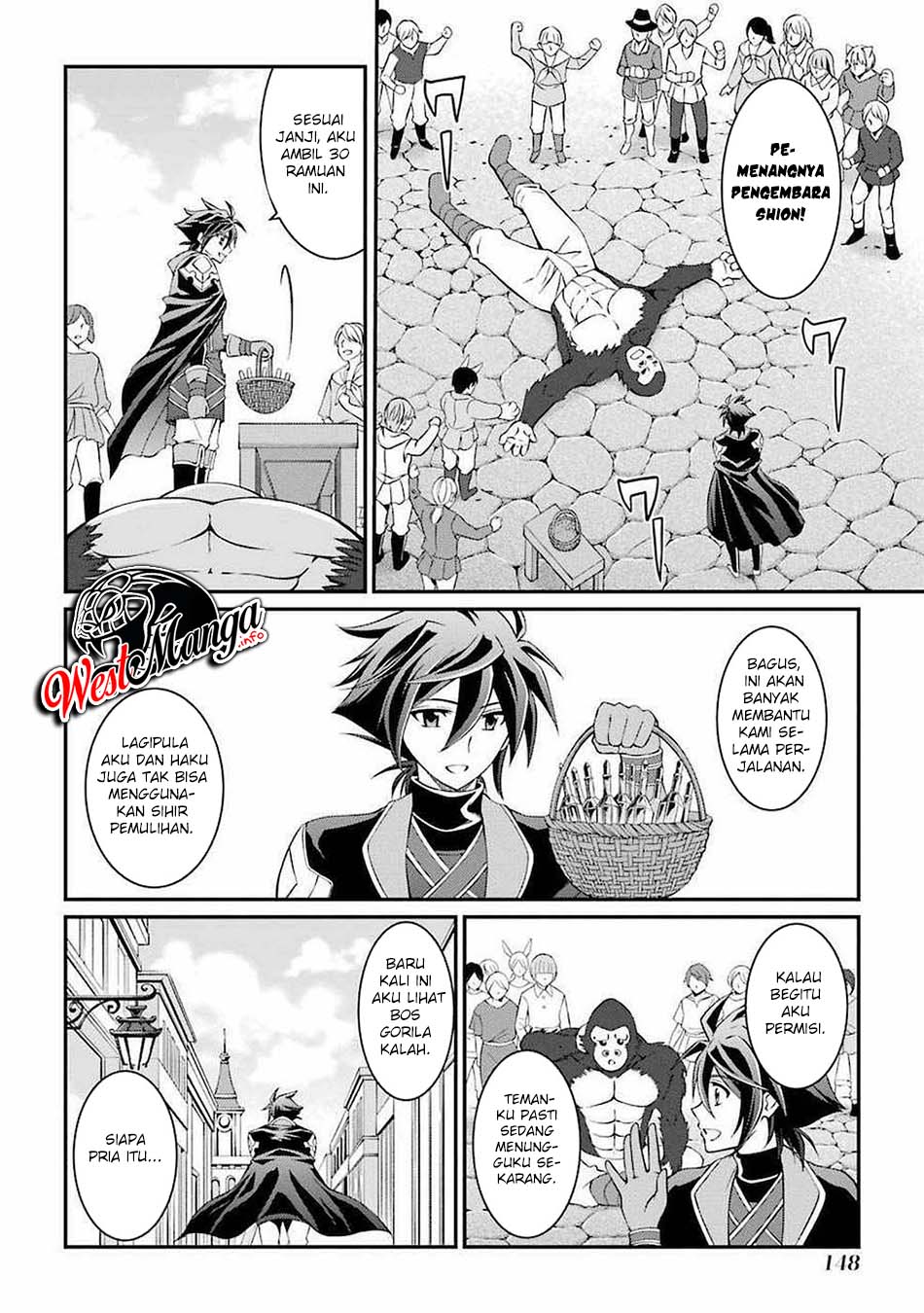 Shikkoku tsukai no saikyo yusha nakama zen’in ni uragira retanode saikyo no mamono Chapter 7 Gambar 4