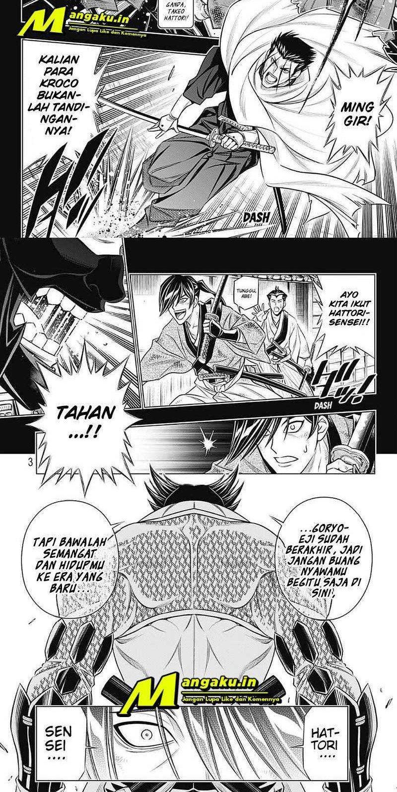 Baca Manga Rurouni Kenshin: Meiji Kenkaku Romantan – Hokkaido-hen Chapter 39.1 Gambar 2