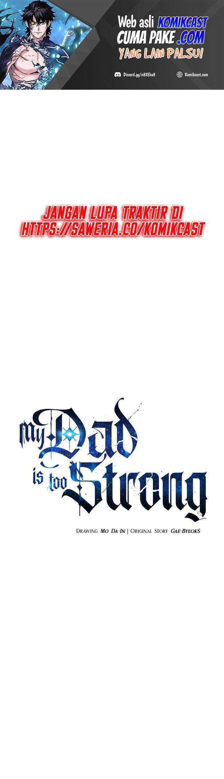 Baca Manhwa My Dad Is Too Strong Chapter 55 Gambar 2
