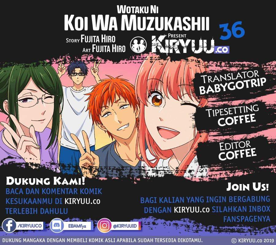 Baca Manga Wotaku ni Koi wa Muzukashii Chapter 36 Gambar 2