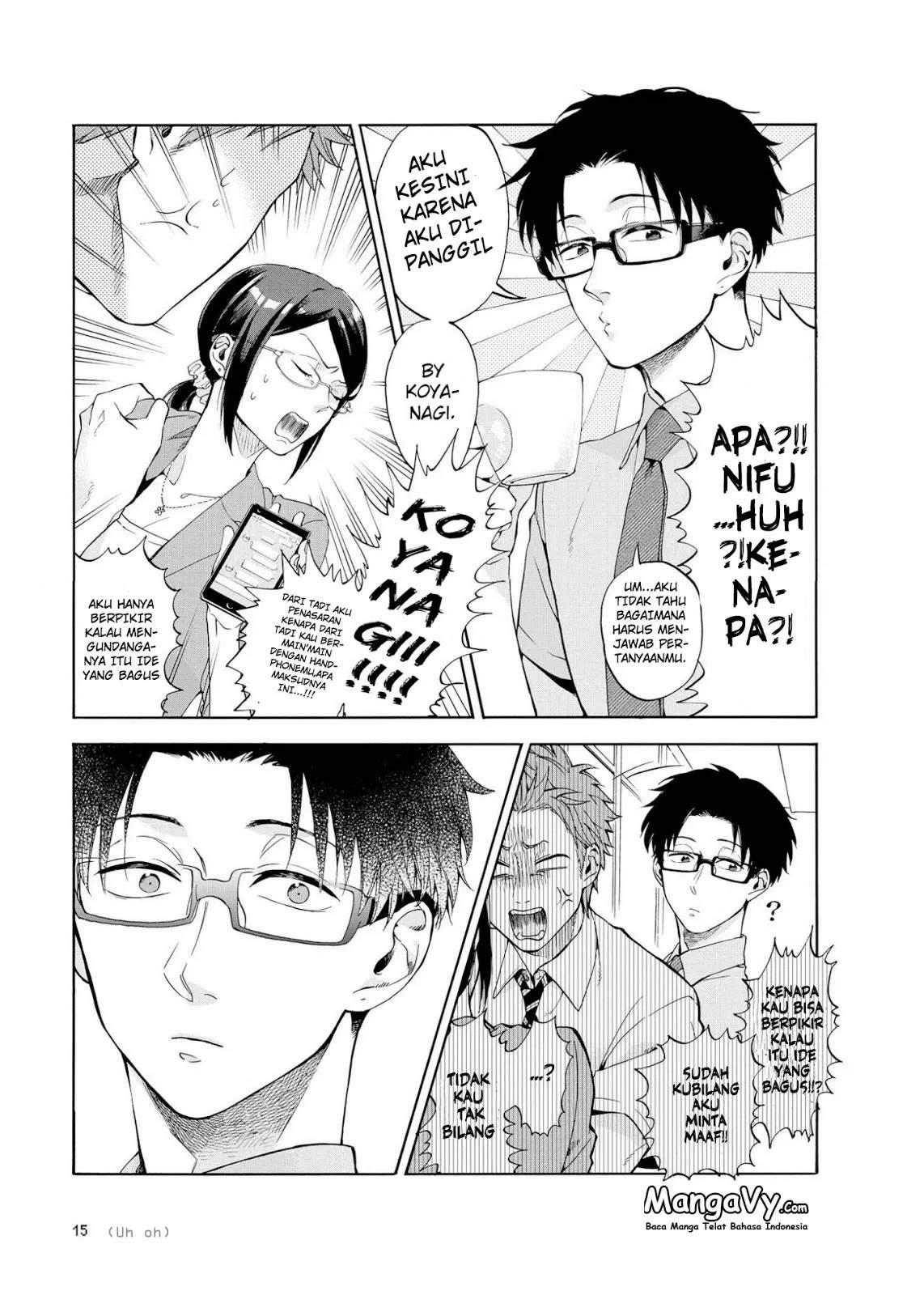 Wotaku ni Koi wa Muzukashii Chapter 07 Gambar 8