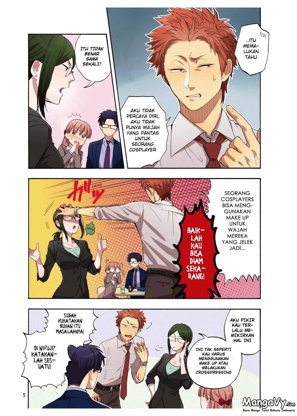 Wotaku ni Koi wa Muzukashii Chapter 06 Gambar 7