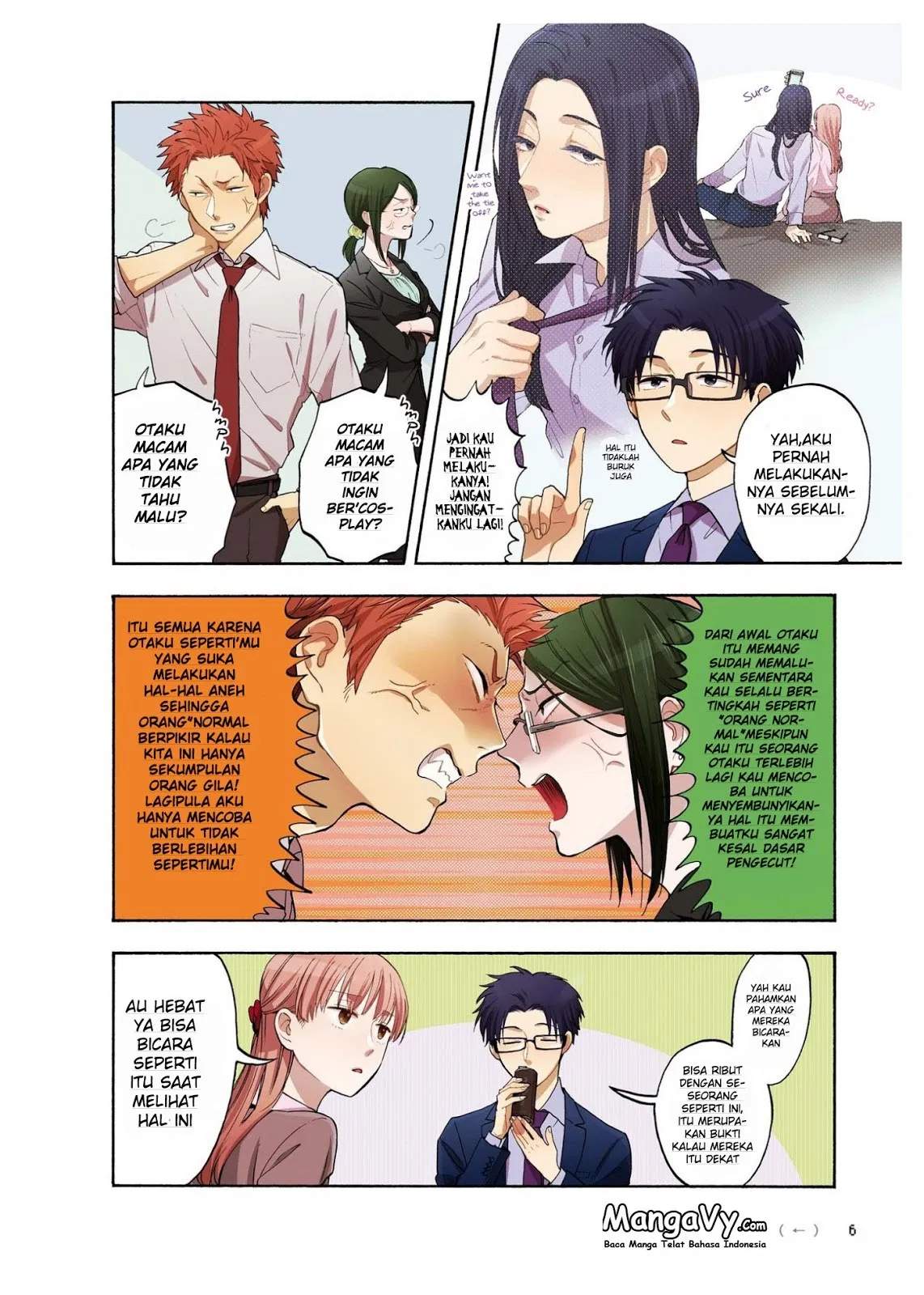 Wotaku ni Koi wa Muzukashii Chapter 06 Gambar 8