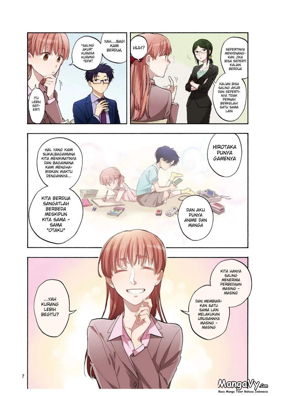 Wotaku ni Koi wa Muzukashii Chapter 06 Gambar 9