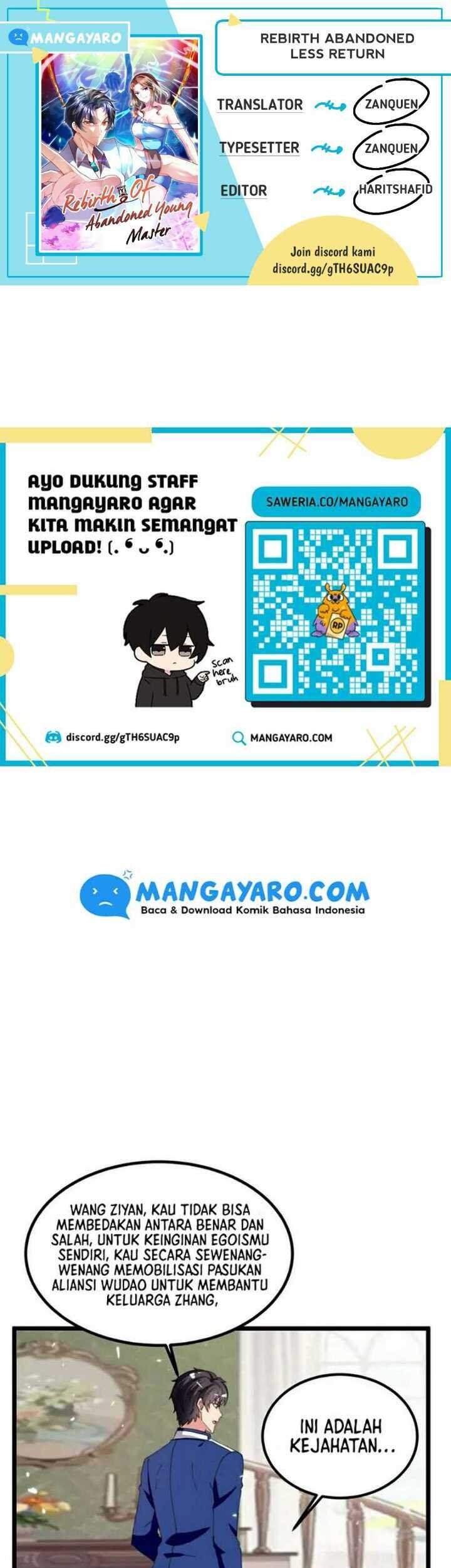 Komik Rebirth Abandoned Less Return Chapter 228 gambar nomor 1