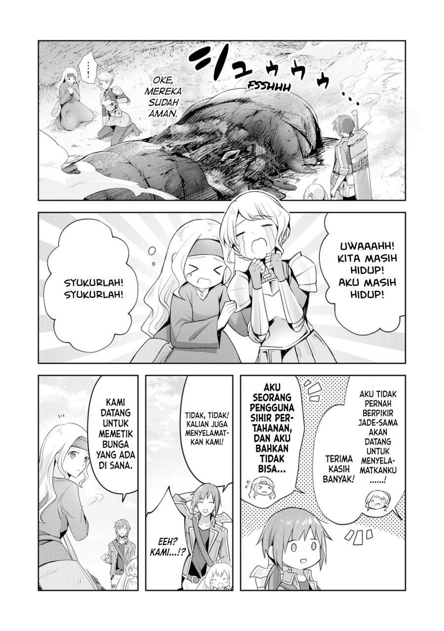 Uketsukejo ni Kokuhaku Shitakute Girudo ni Kayoitsumetara Eiyu ni Natteta Chapter 4 Gambar 6