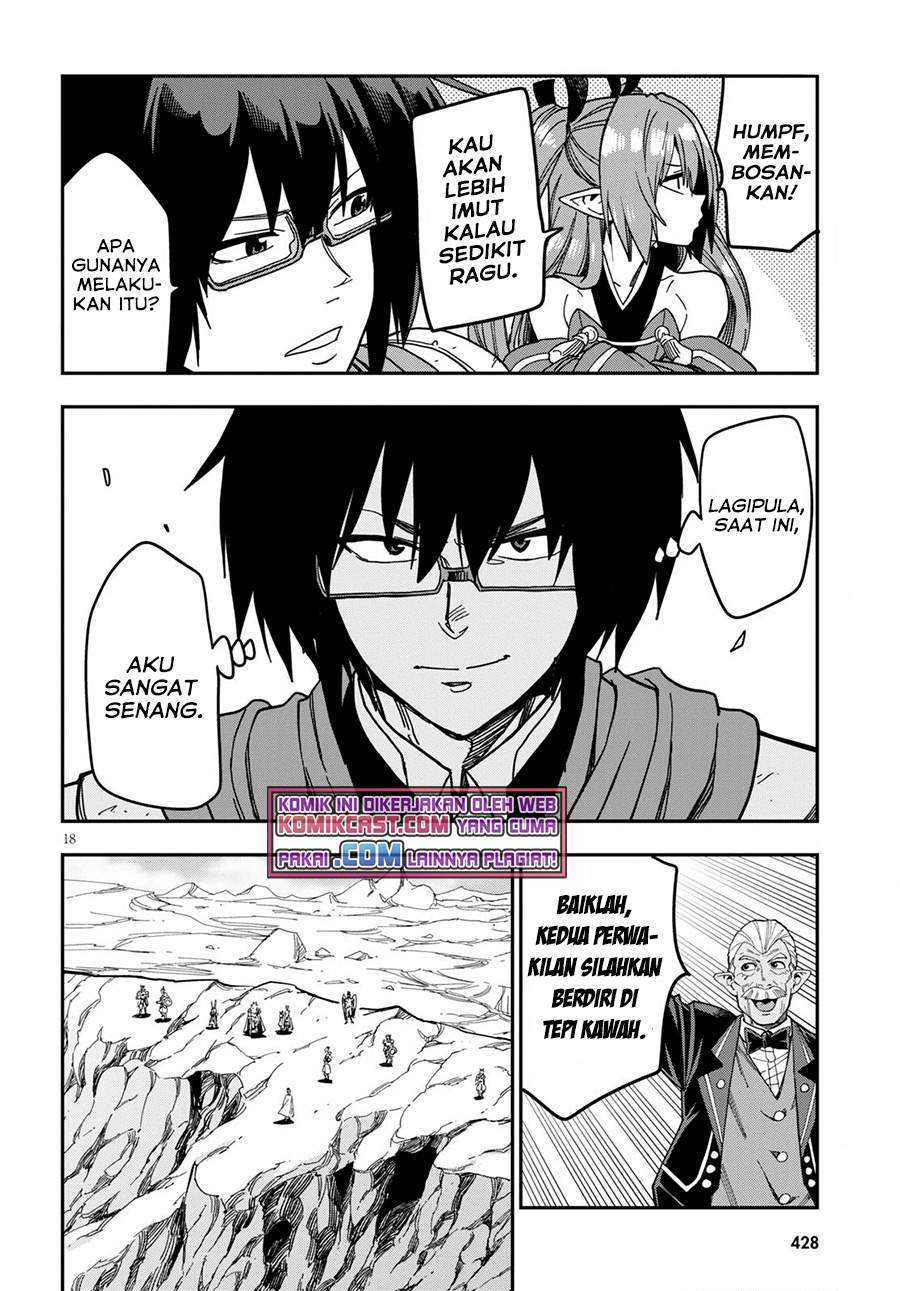 Konjiki no Moji Tsukai: Yuusha Yonin ni Makikomareta Unique Cheat Chapter 80 Gambar 18