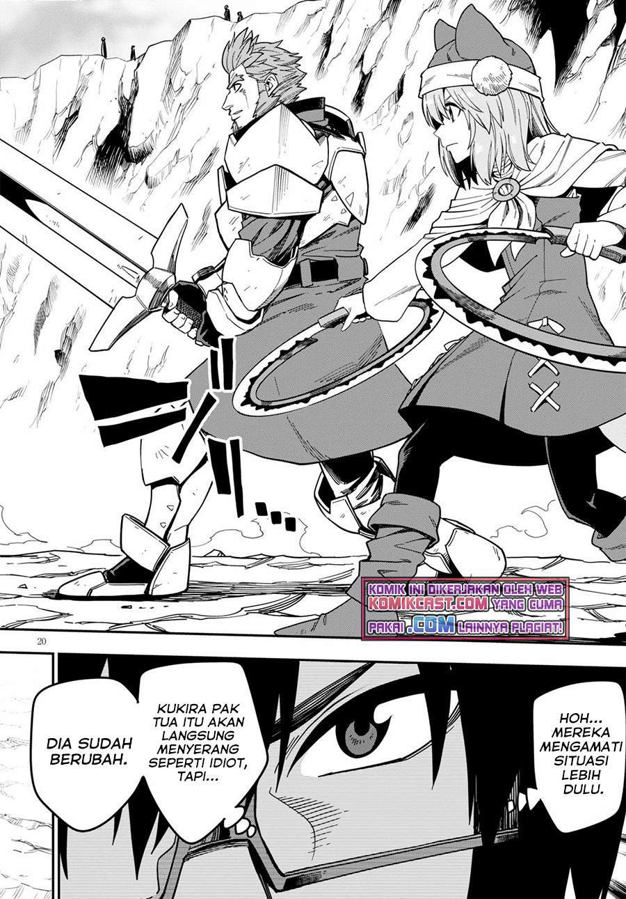 Konjiki no Moji Tsukai: Yuusha Yonin ni Makikomareta Unique Cheat Chapter 80 Gambar 20