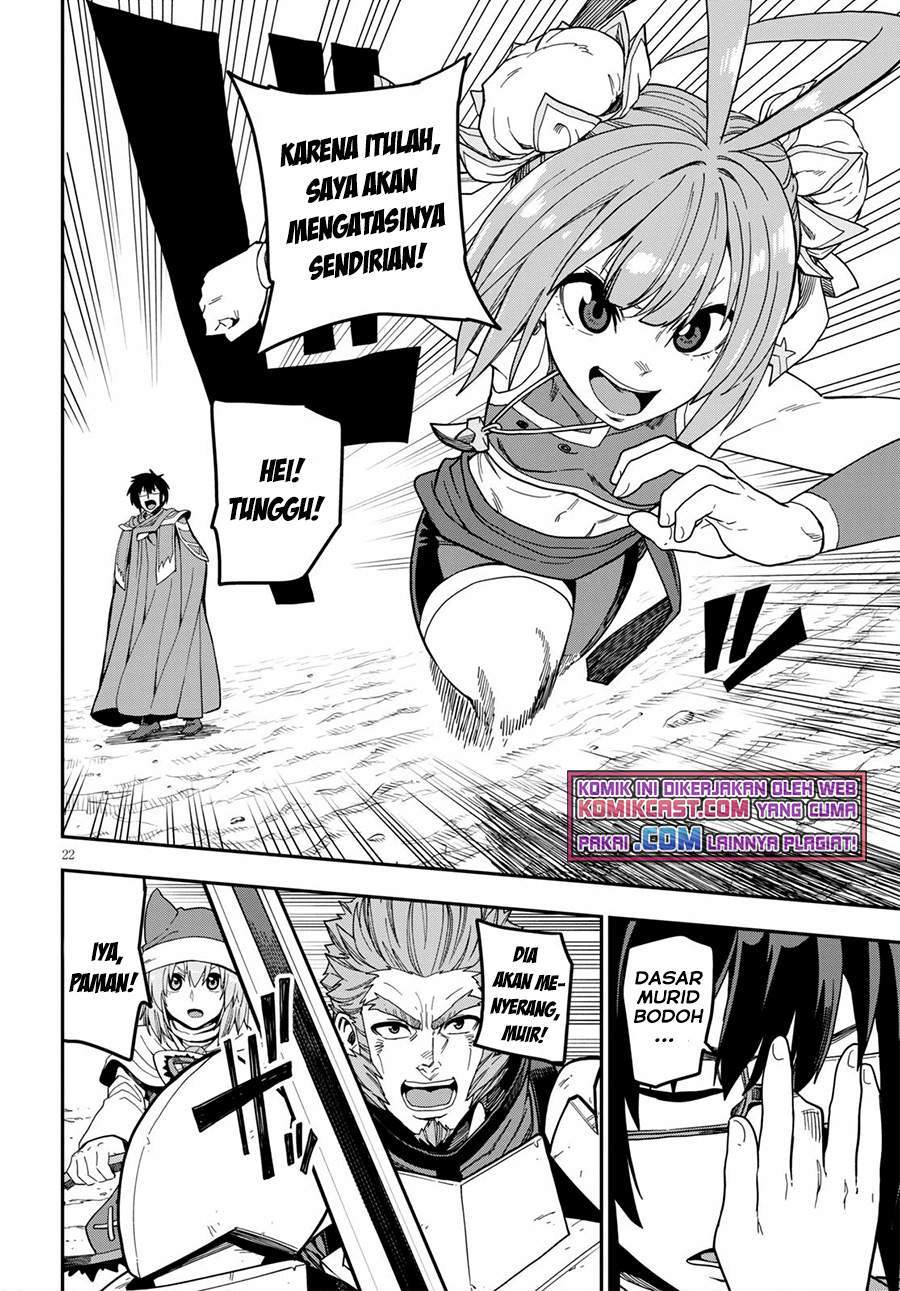 Konjiki no Moji Tsukai: Yuusha Yonin ni Makikomareta Unique Cheat Chapter 80 Gambar 22