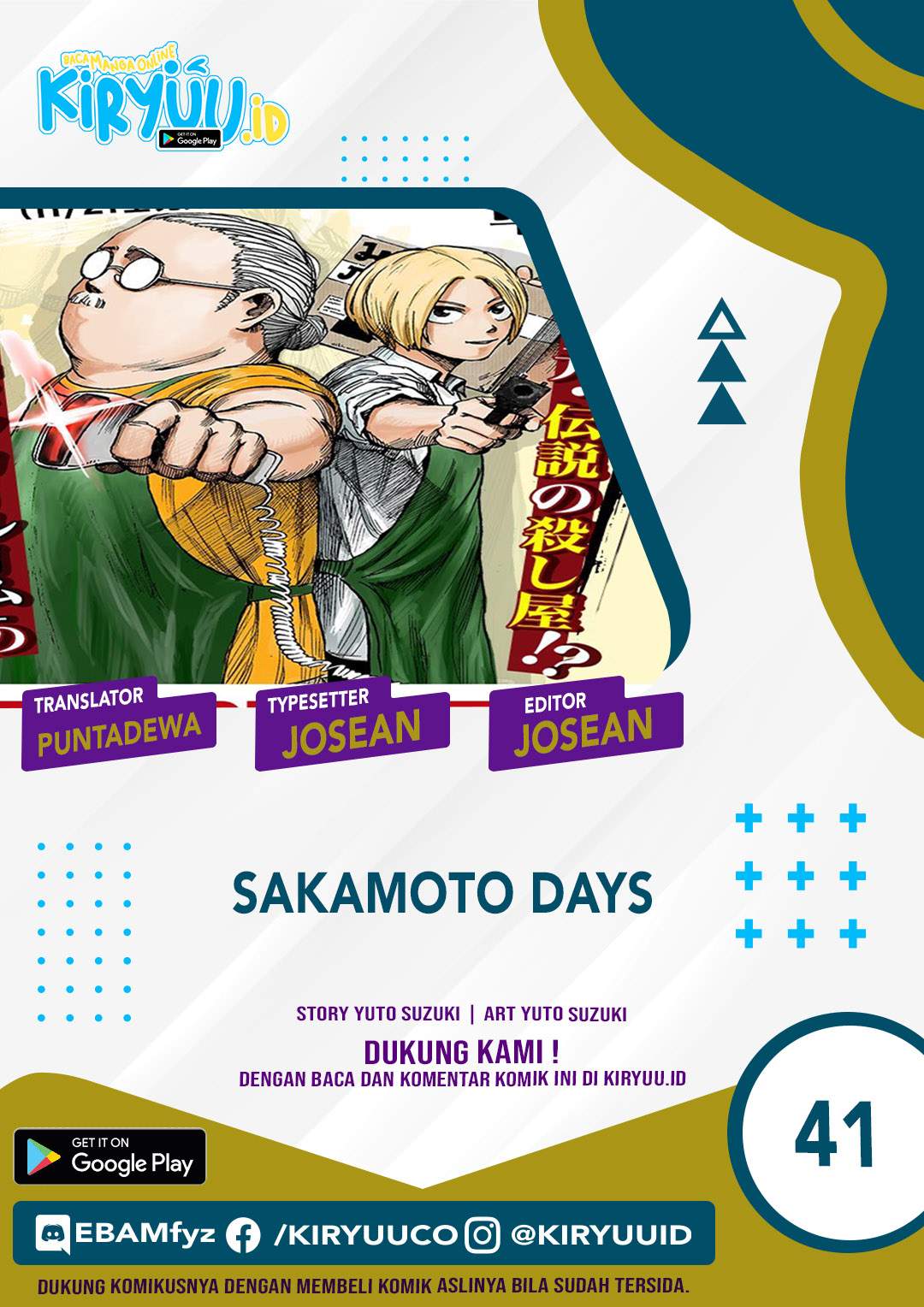 Baca Komik Sakamoto Days Chapter 41 Gambar 1