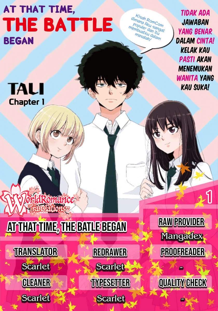 Baca Komik At That Time, The Battle Began Chapter 1 Gambar 1
