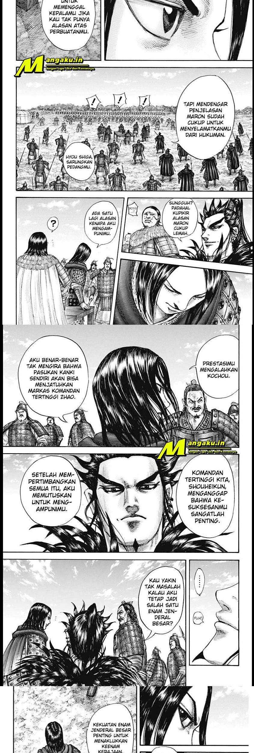 Kingdom Chapter 699 Gambar 9